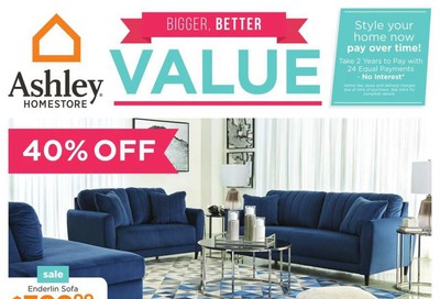 Ashley HomeStore (West) Flyer July 16 to 22