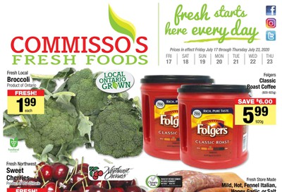 Commisso's Fresh Foods Flyer July 17 to 23