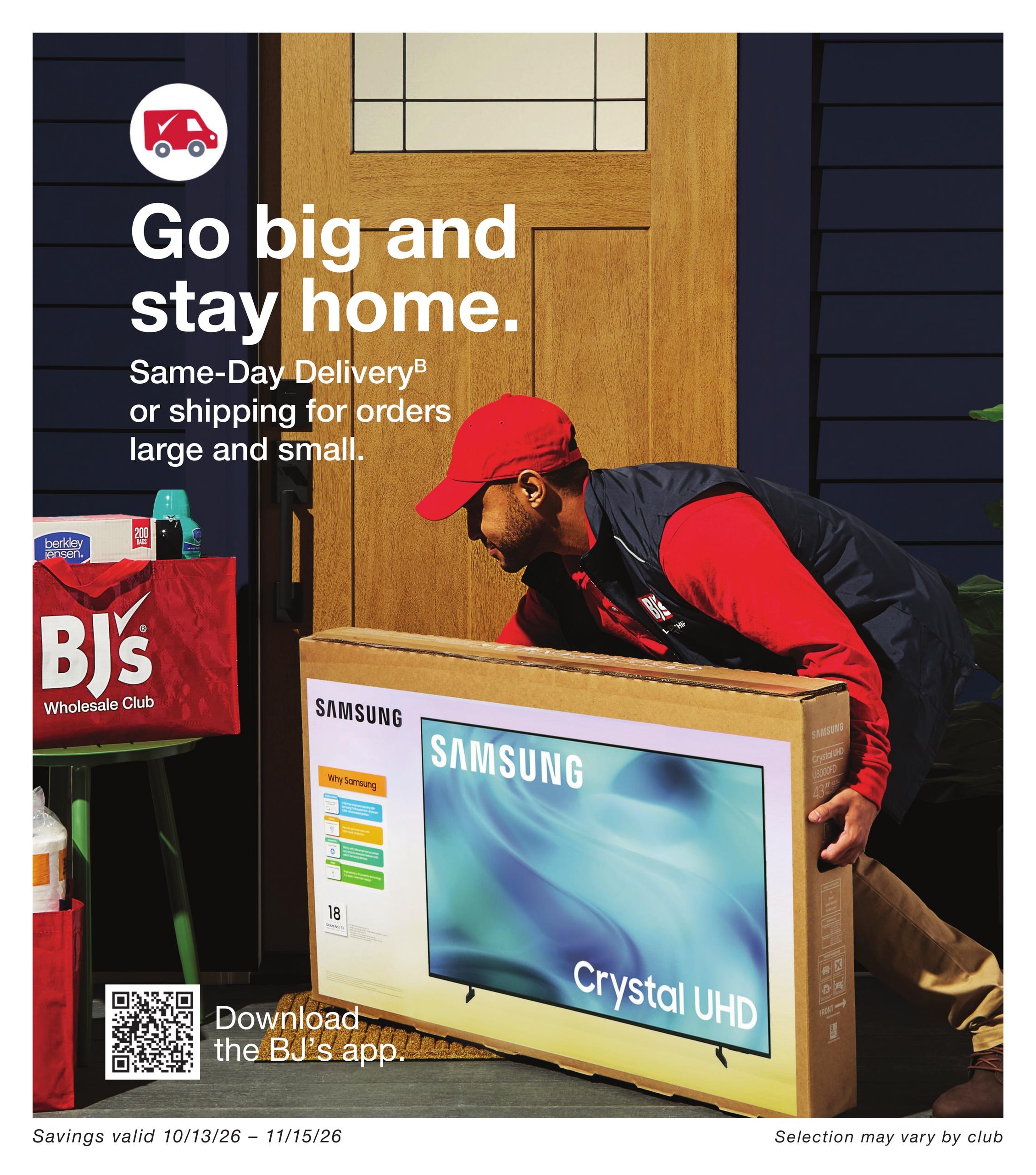 BJ's Wholesale Club Smart Saver Weekly Ad October 13 - November 15, 2026