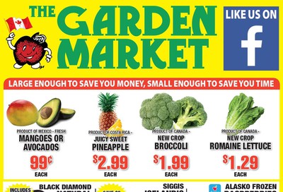 The Garden Market Flyer July 17 to 23