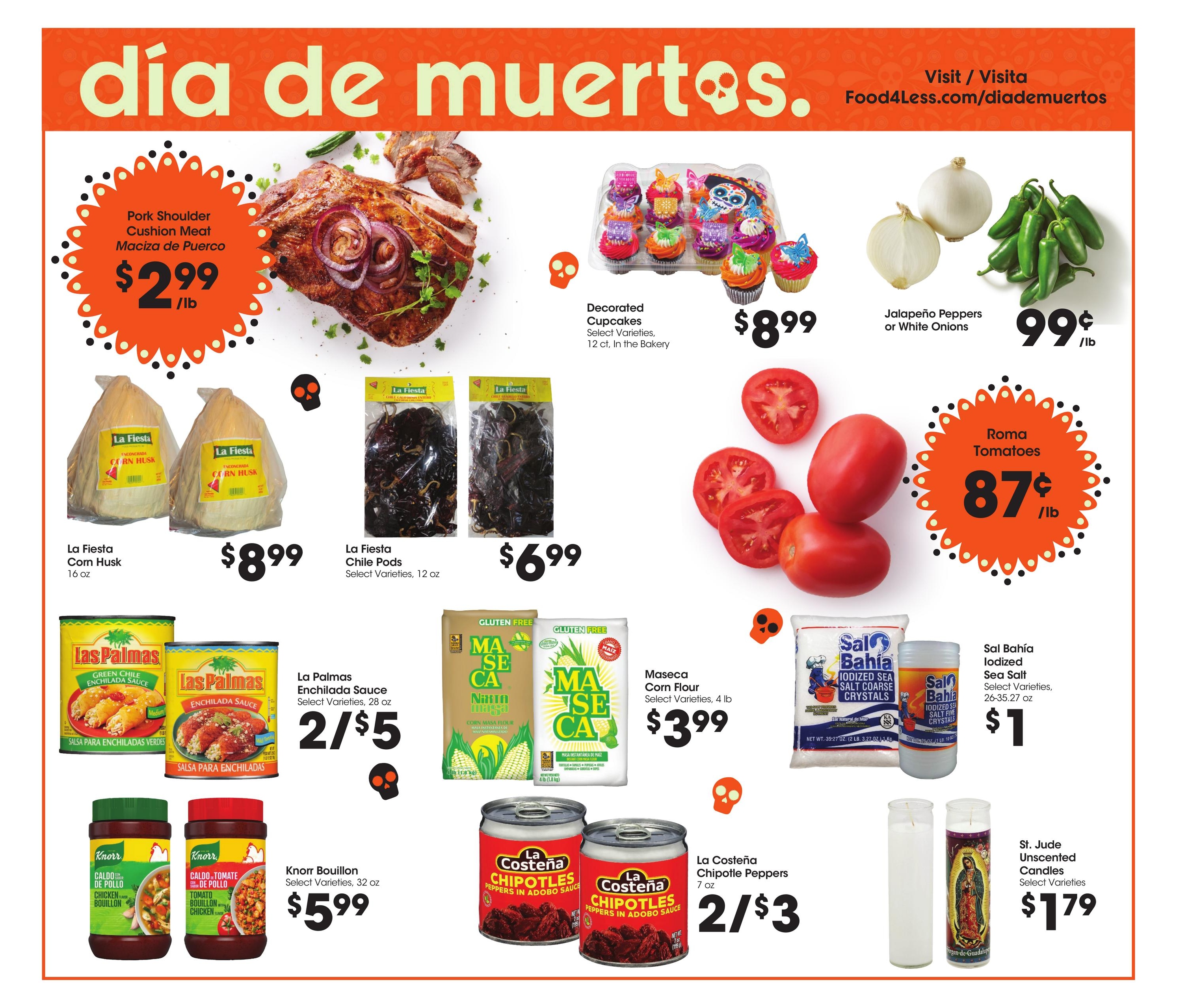 Food 4 Less (El Monte-West Covina Area, CA) California Weekly Ad October 14 - 20, 2026