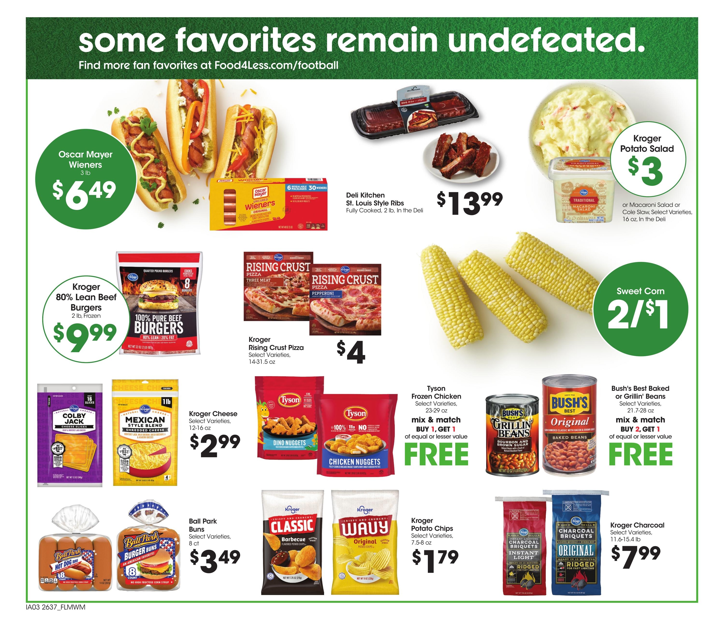 Food 4 Less (Aurora Area, IL) Chicago Weekly Ad October 14 - 20, 2026