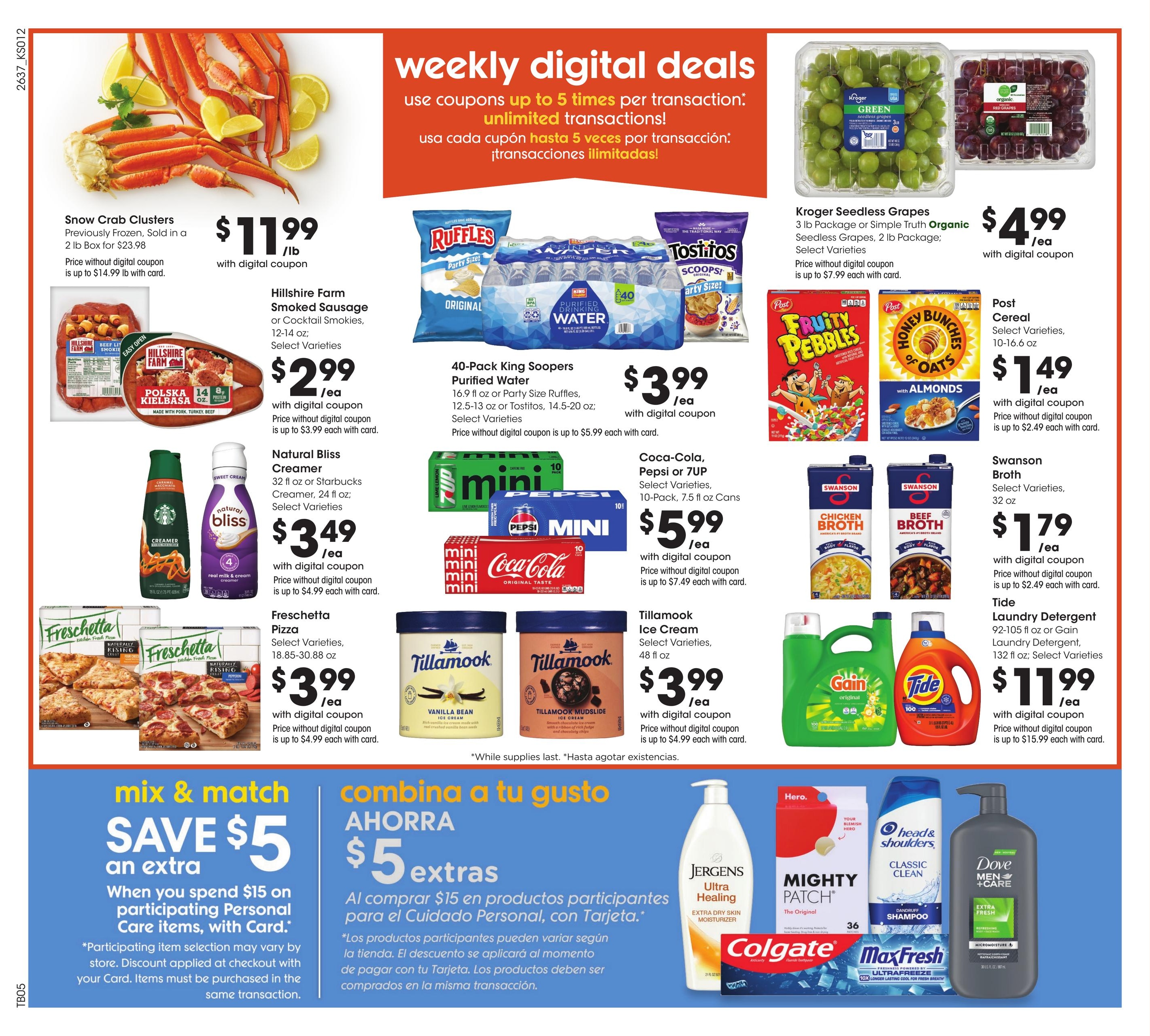 King Soopers (Pueblo Area, CO) Weekly Ad October 14 - 20, 2026
