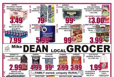 Mike Dean's Super Food Stores Flyer July 17 to 23