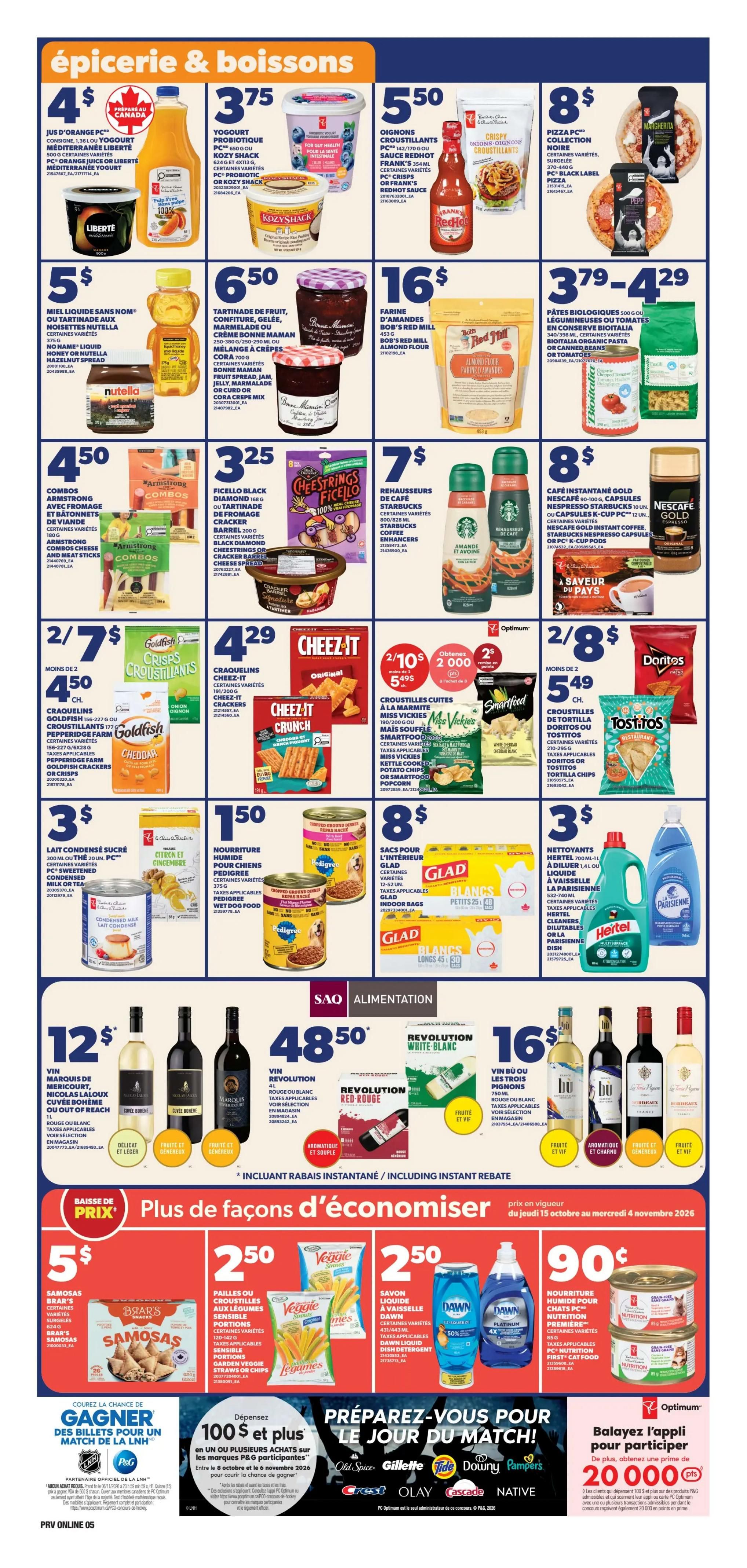 Provigo Flyer October 15 to 21