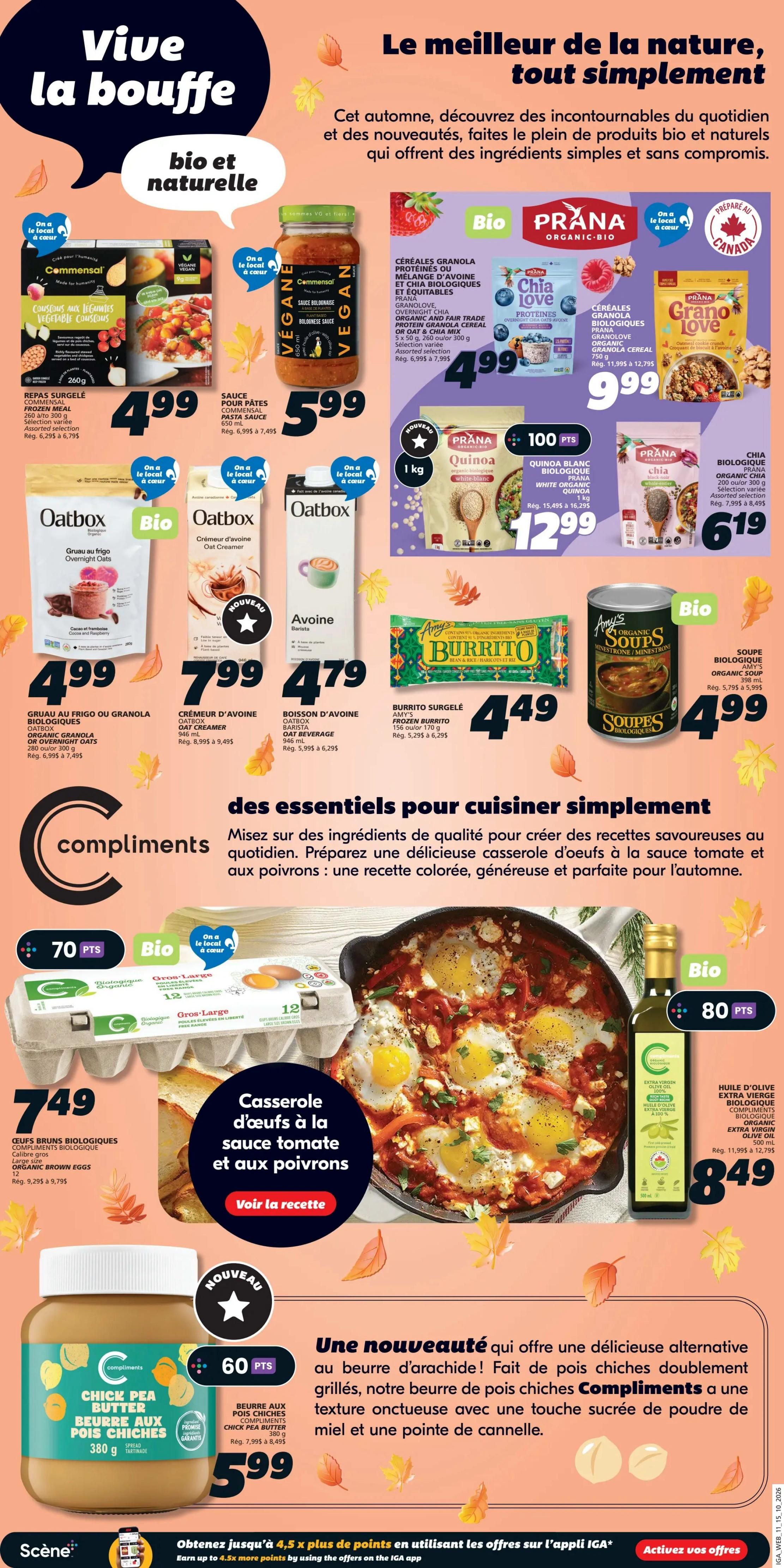 IGA (QC) Flyer October 15 to 21