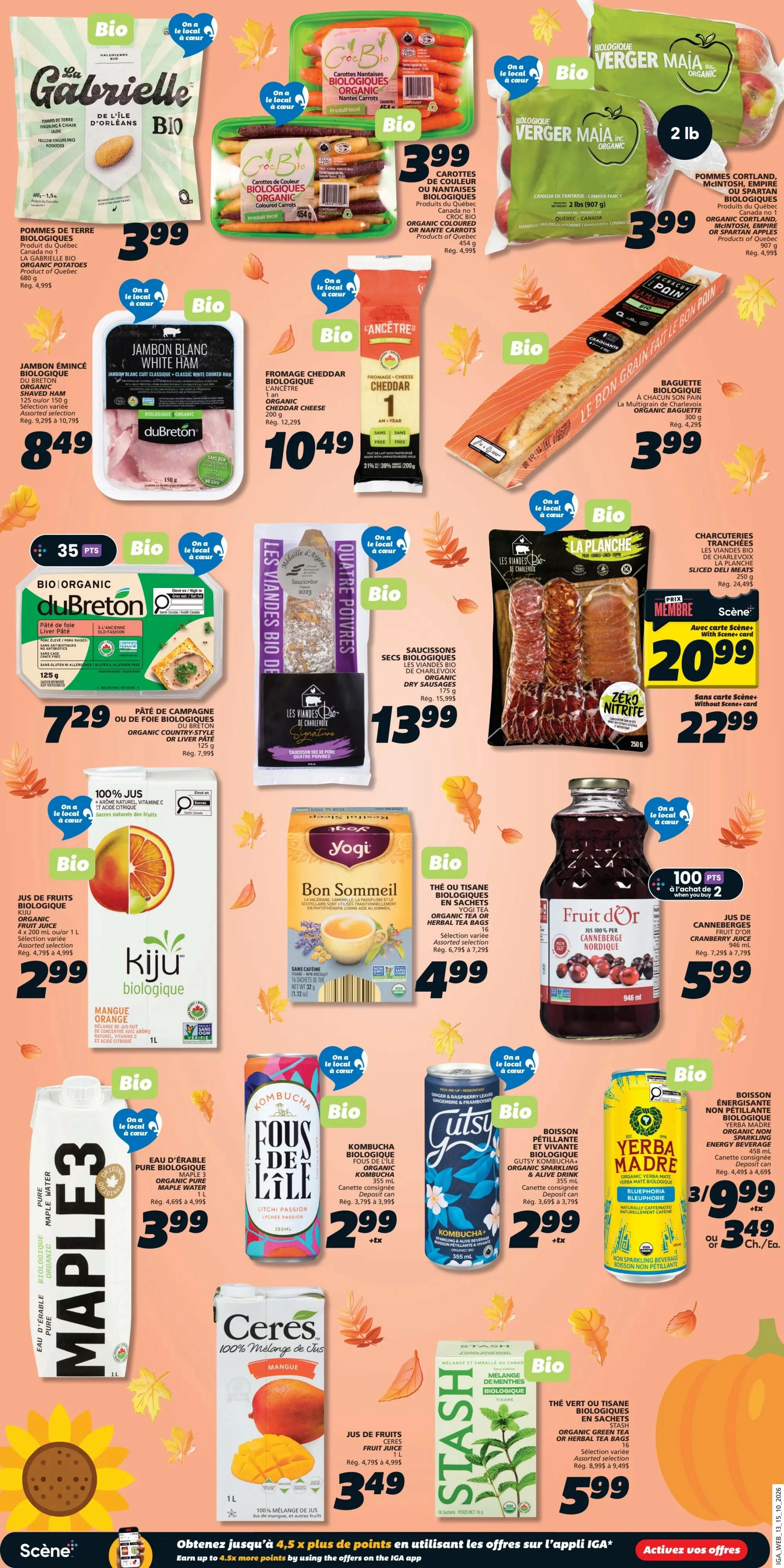 IGA (QC) Flyer October 15 to 21