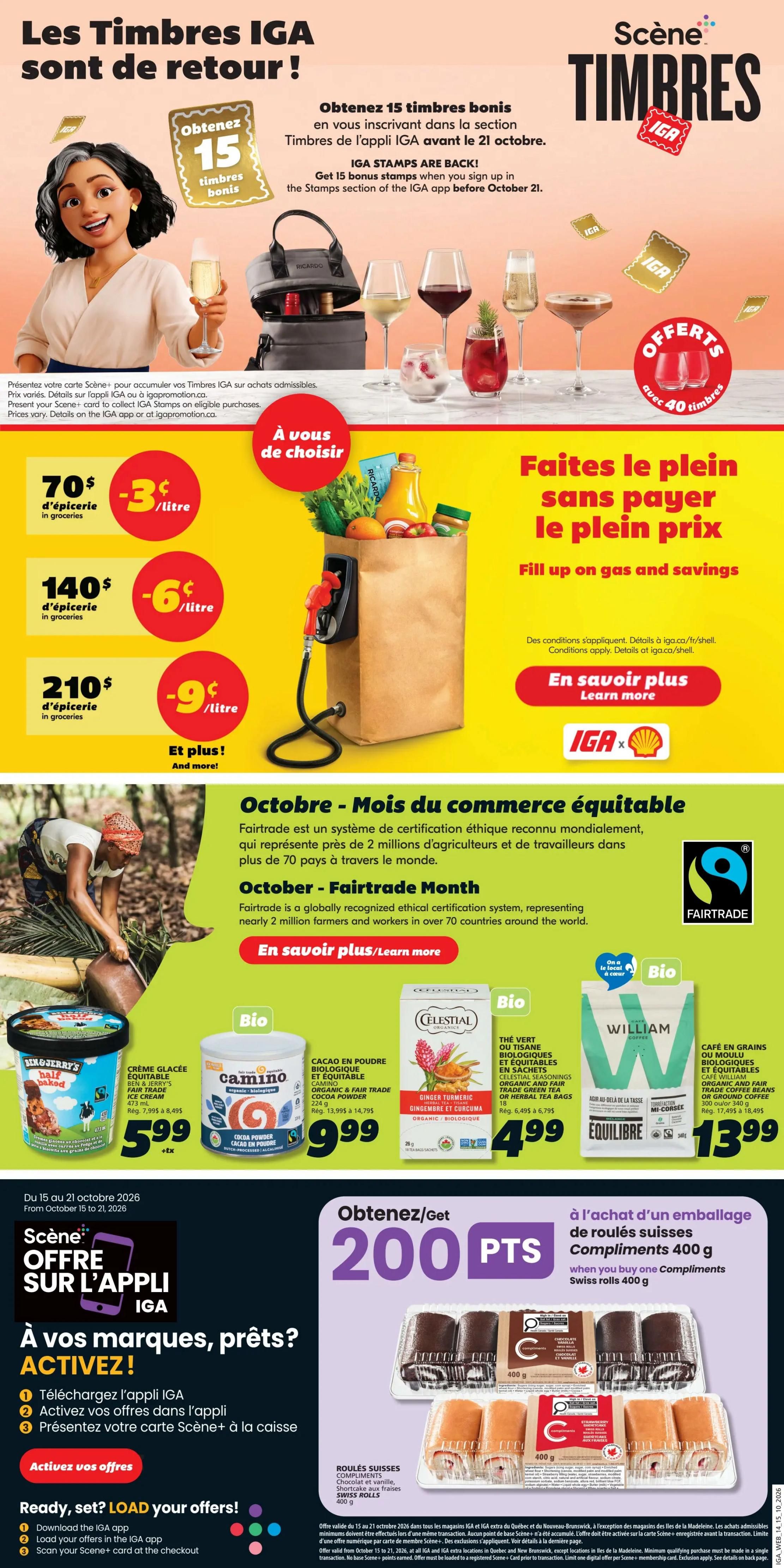 IGA (QC) Flyer October 15 to 21