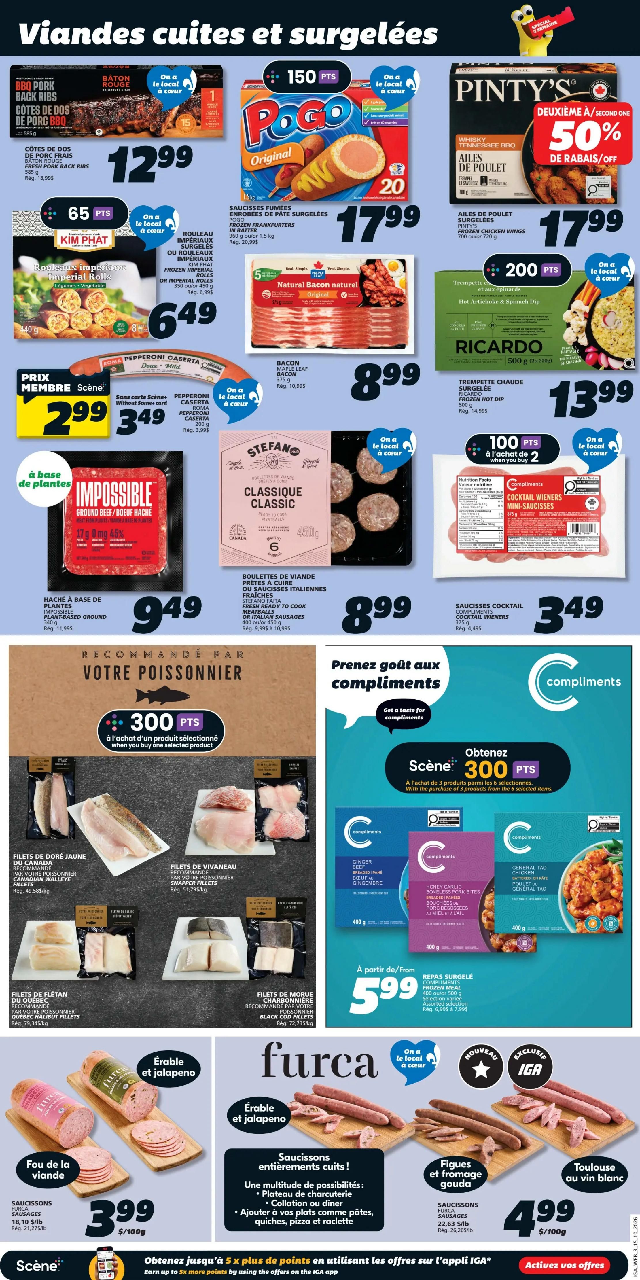 IGA (QC) Flyer October 15 to 21