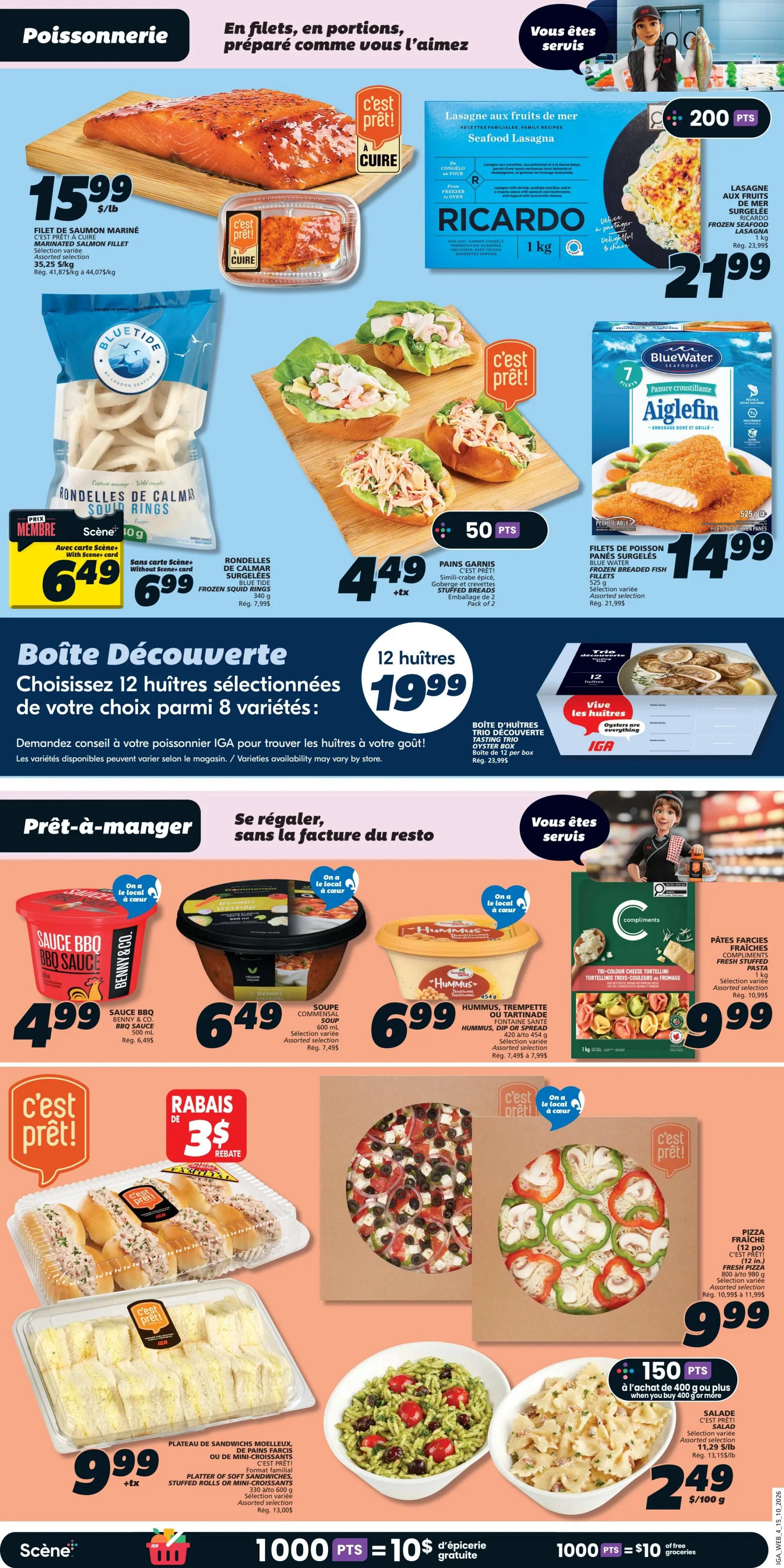 IGA (QC) Flyer October 15 to 21