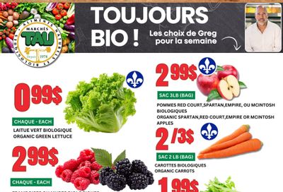 Marches Tau Produce Flyer October 12 to 18