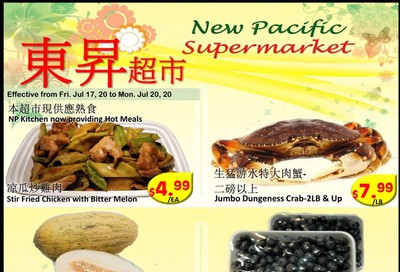 New Pacific Supermarket Flyer July 17 to 20