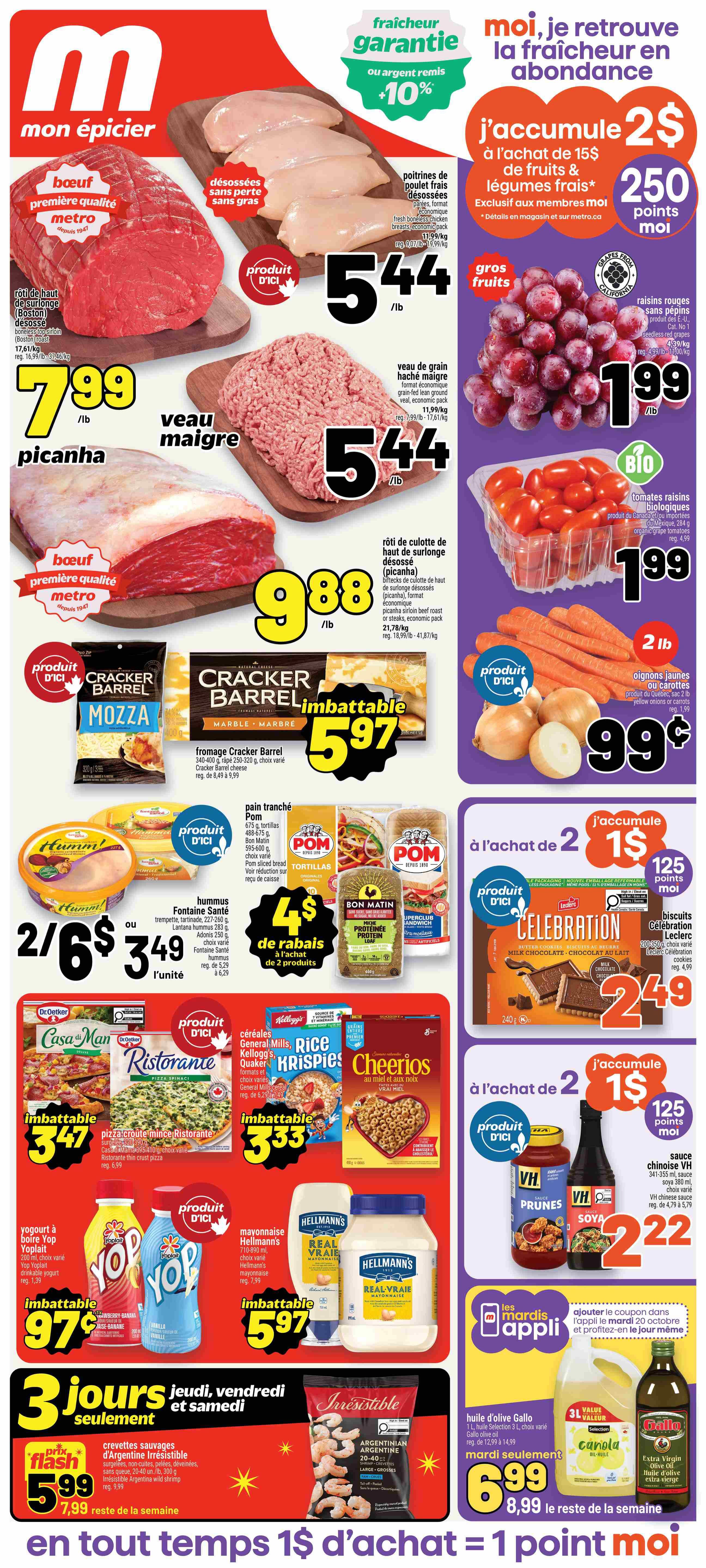 Metro (QC) Flyer October 15 to 21