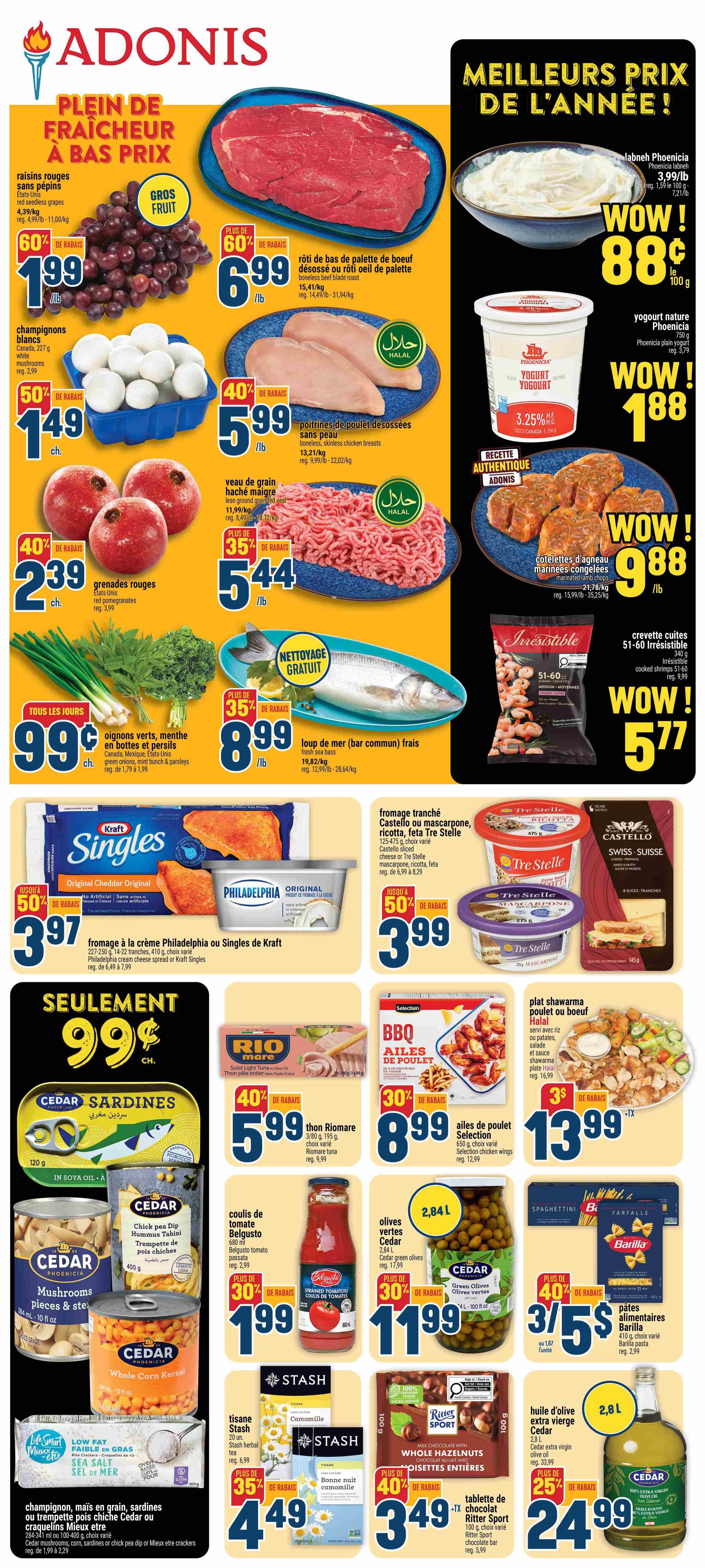 Adonis (QC) Flyer October 15 to 21