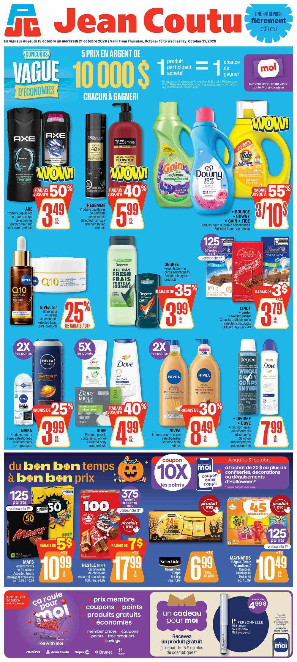 Jean Coutu Flyer October 15 to 21