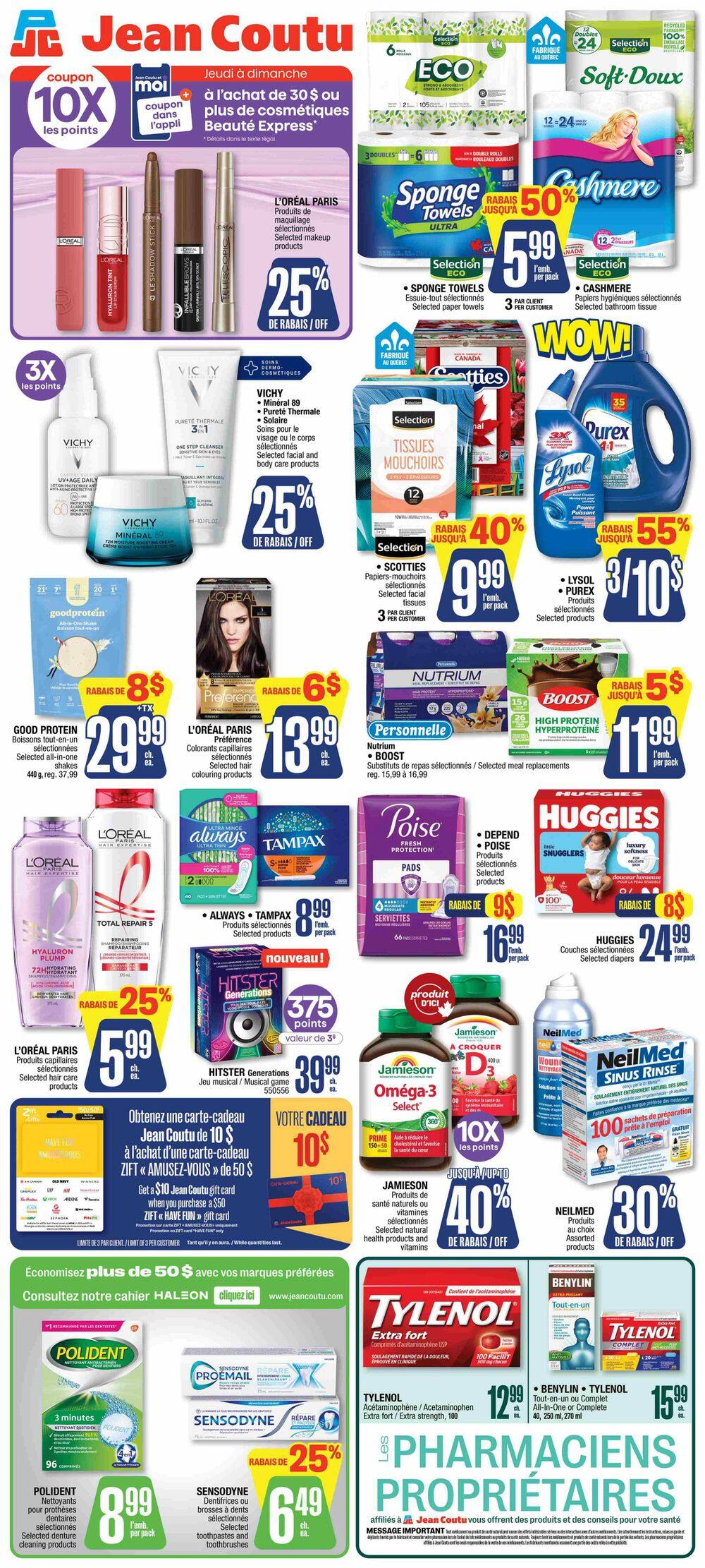 Jean Coutu Flyer October 15 to 21