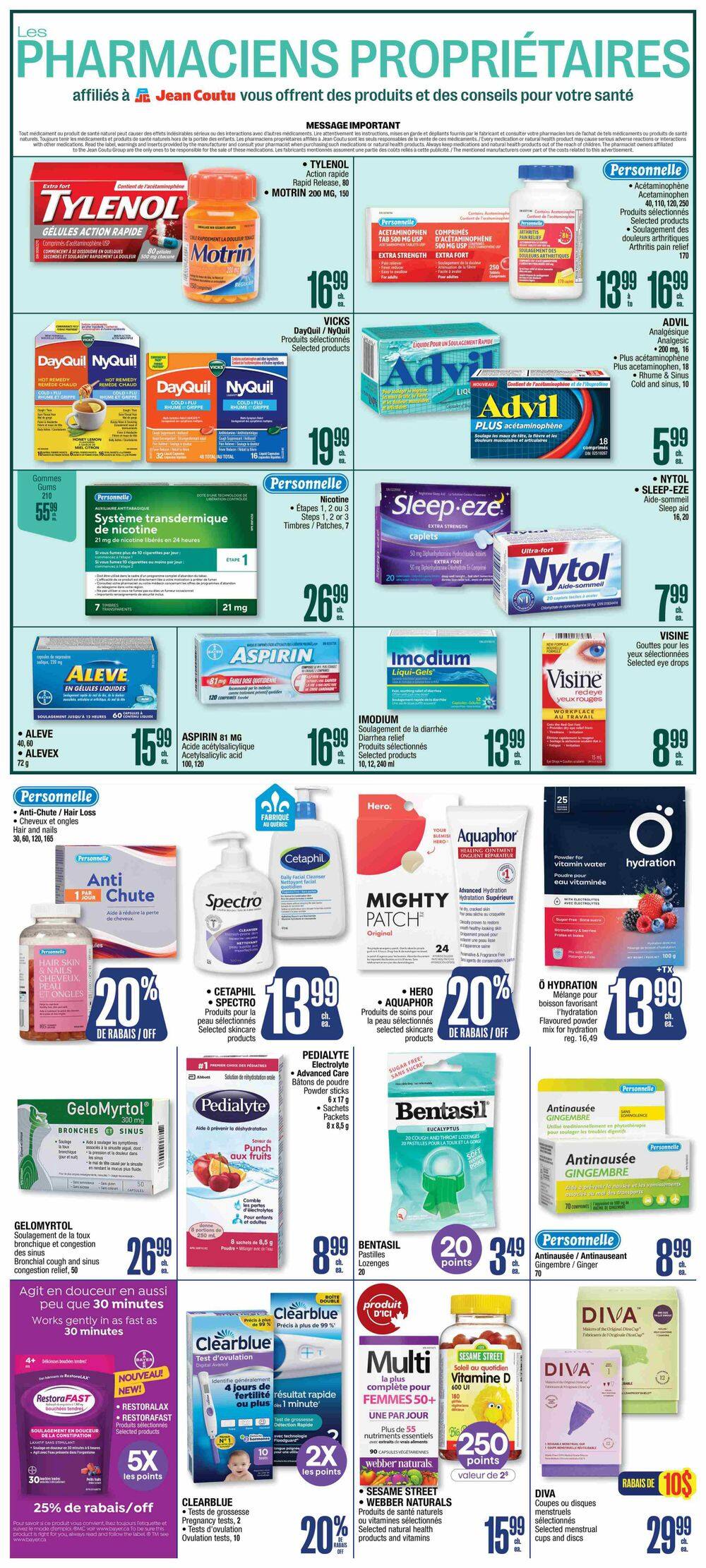 Jean Coutu Flyer October 15 to 21