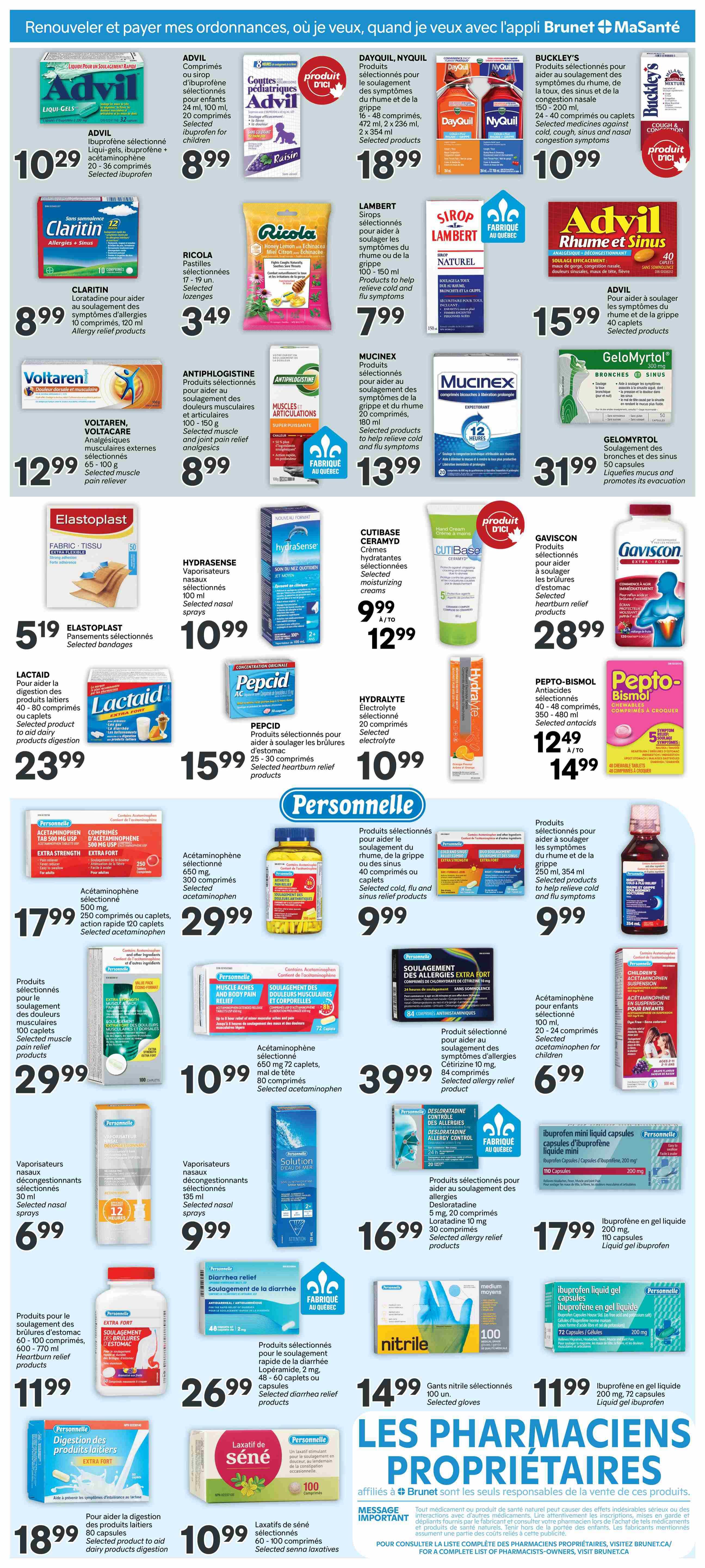 Brunet Flyer October 15 to 21