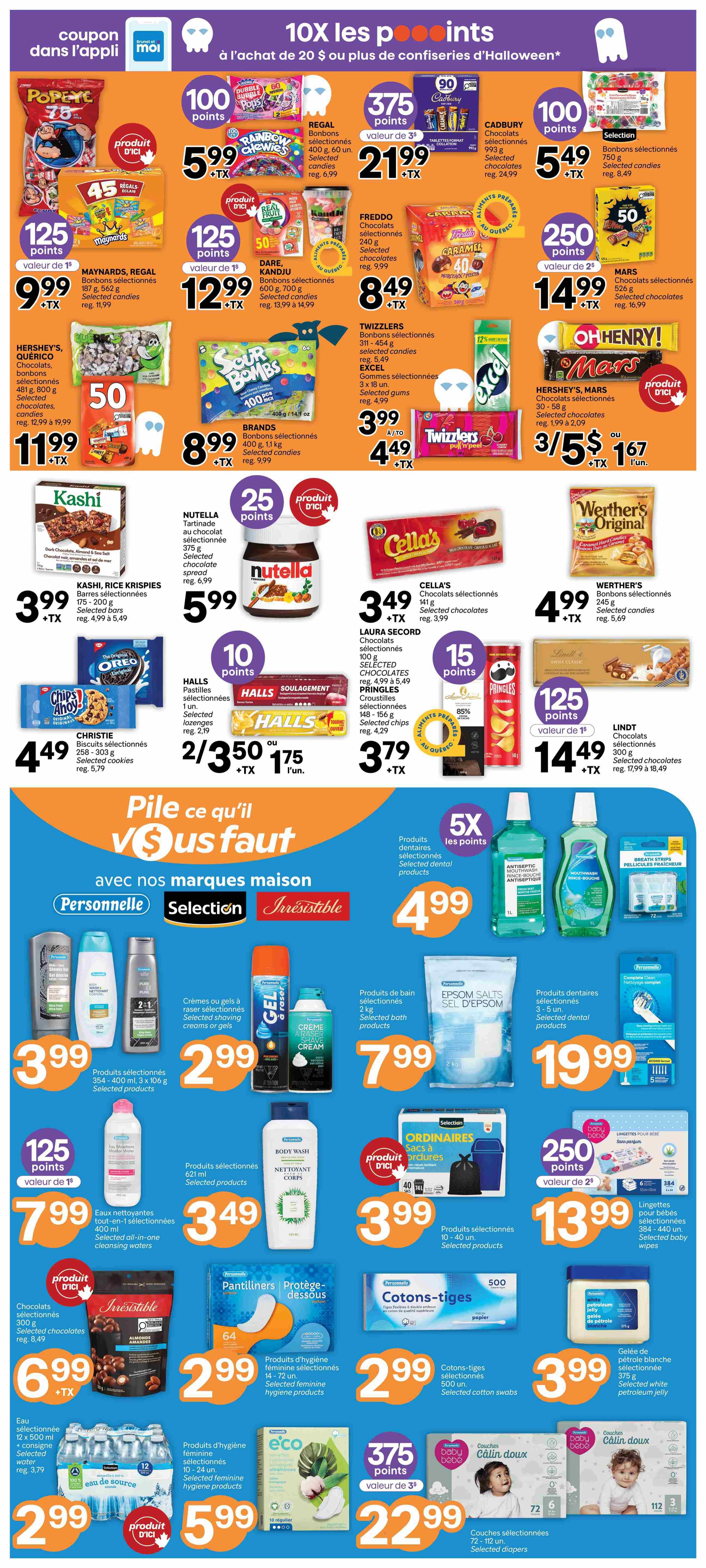 Brunet Flyer October 15 to 21