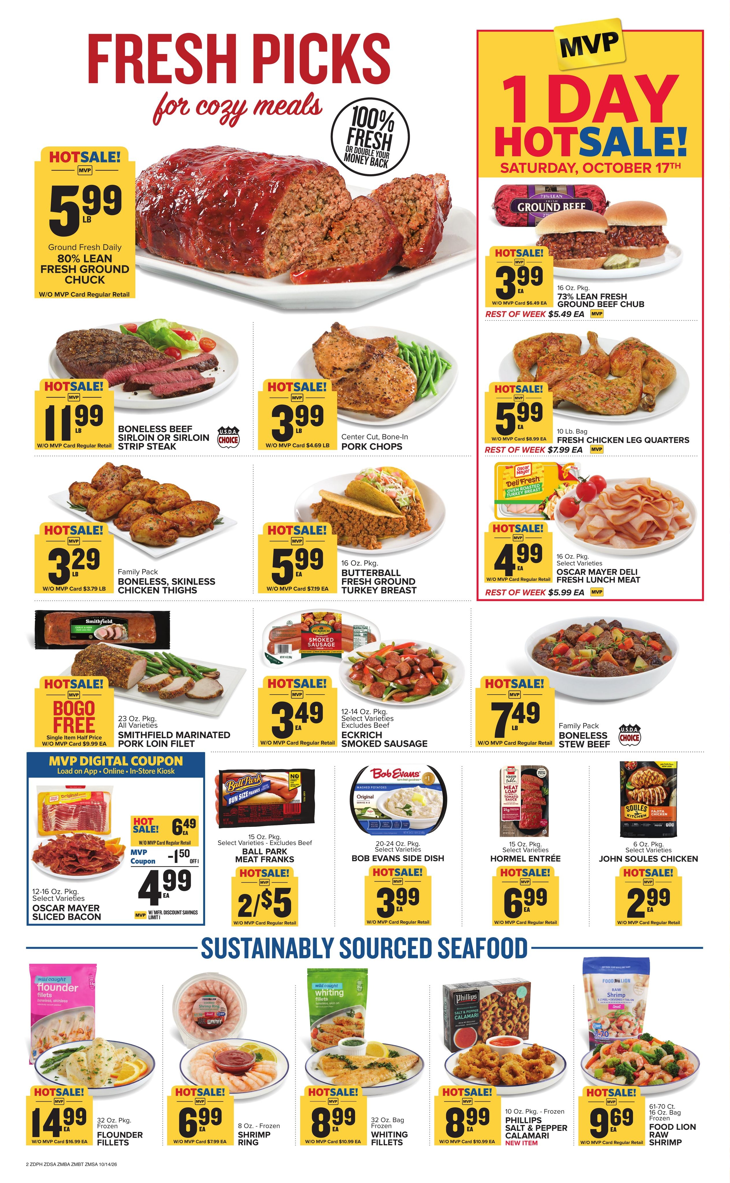 Food Lion (Salisbury Area, MD) Weekly Ad October 14 - 20, 2026