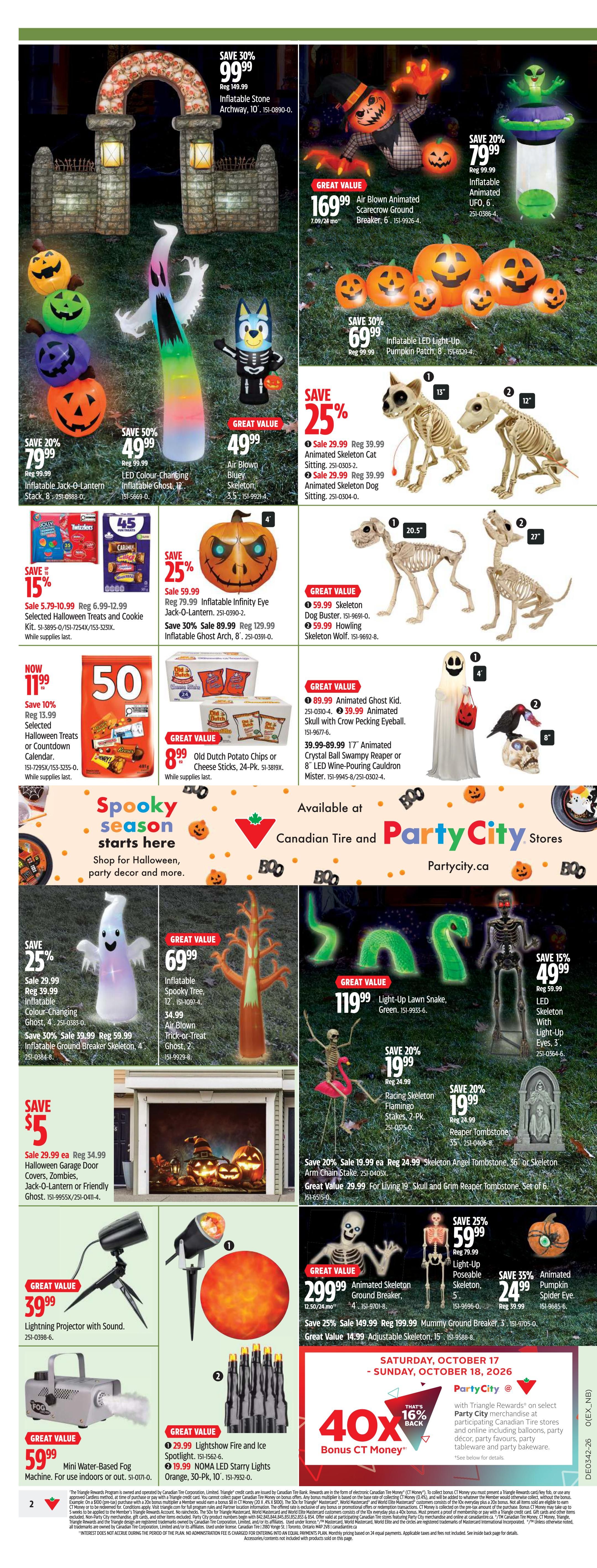 Canadian Tire (Atlantic) Flyer October 15 to 21