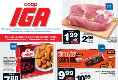 Coop IGA (QC) Flyer October 15 to 21