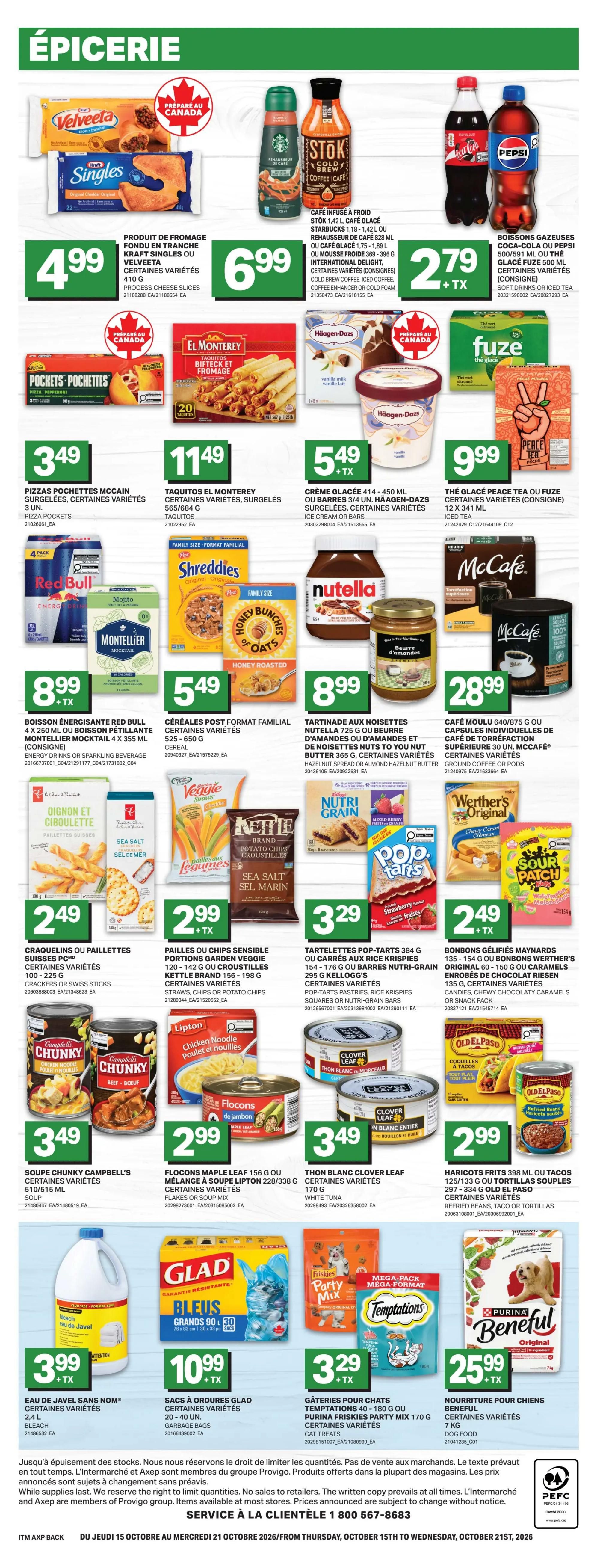 Axep Flyer October 15 to 21