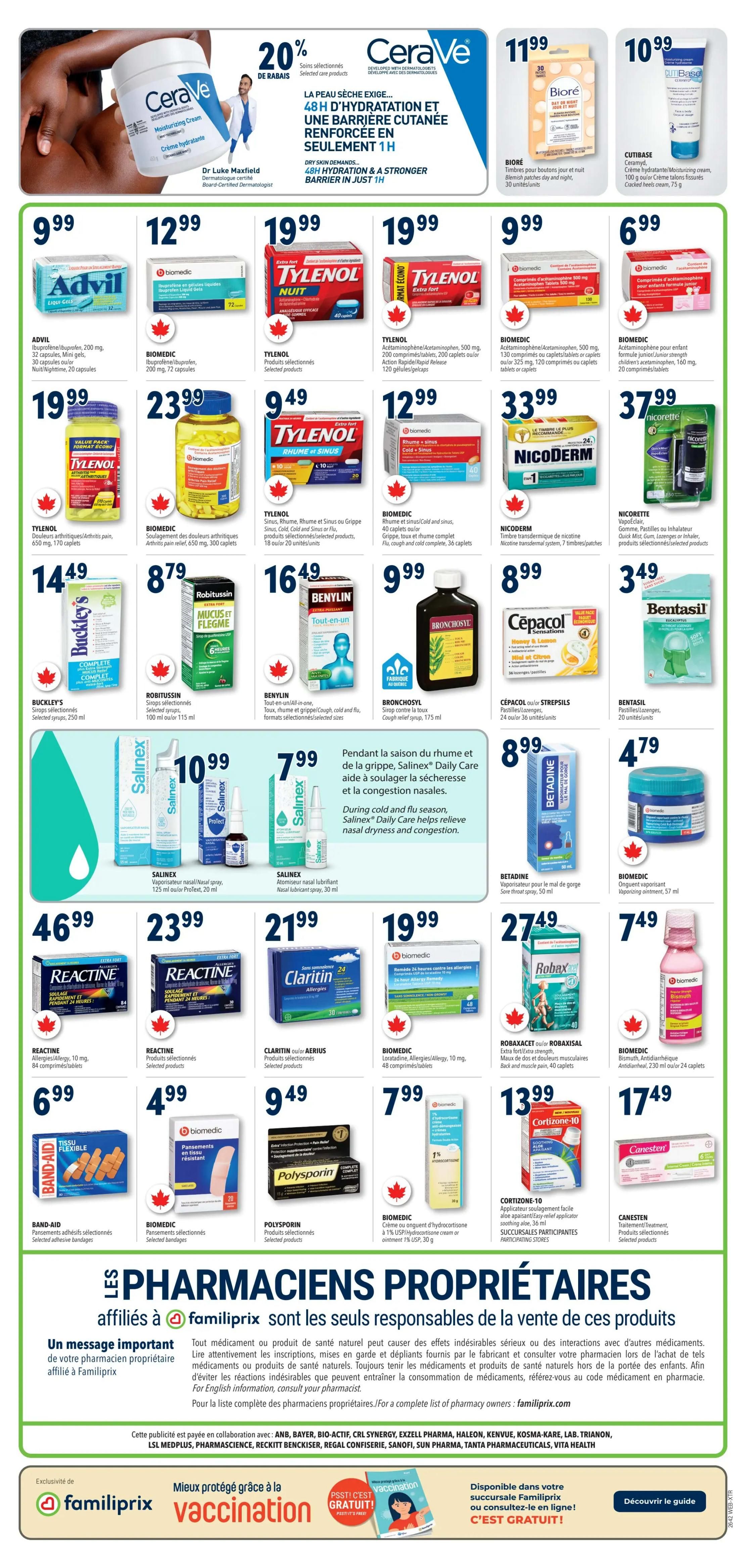 Familiprix Flyer October 15 to 21