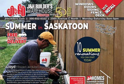 J&H Builder's Warehouse Flyer July 16 to 29
