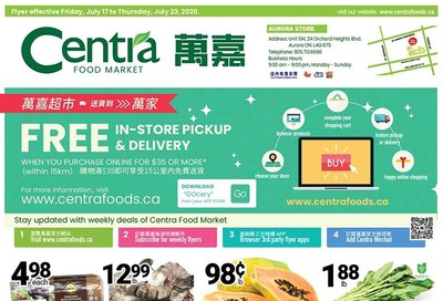 Centra Foods (Aurora) Flyer July 17 to 23