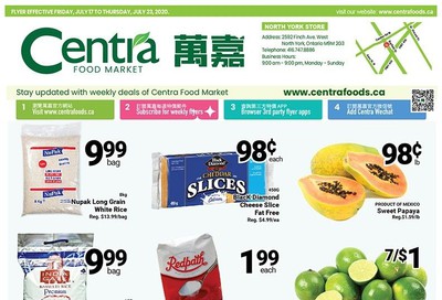 Centra Foods (North York) Flyer July 17 to 23