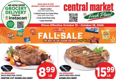 Central Market Weekly Ad October 13 - 19, 2026