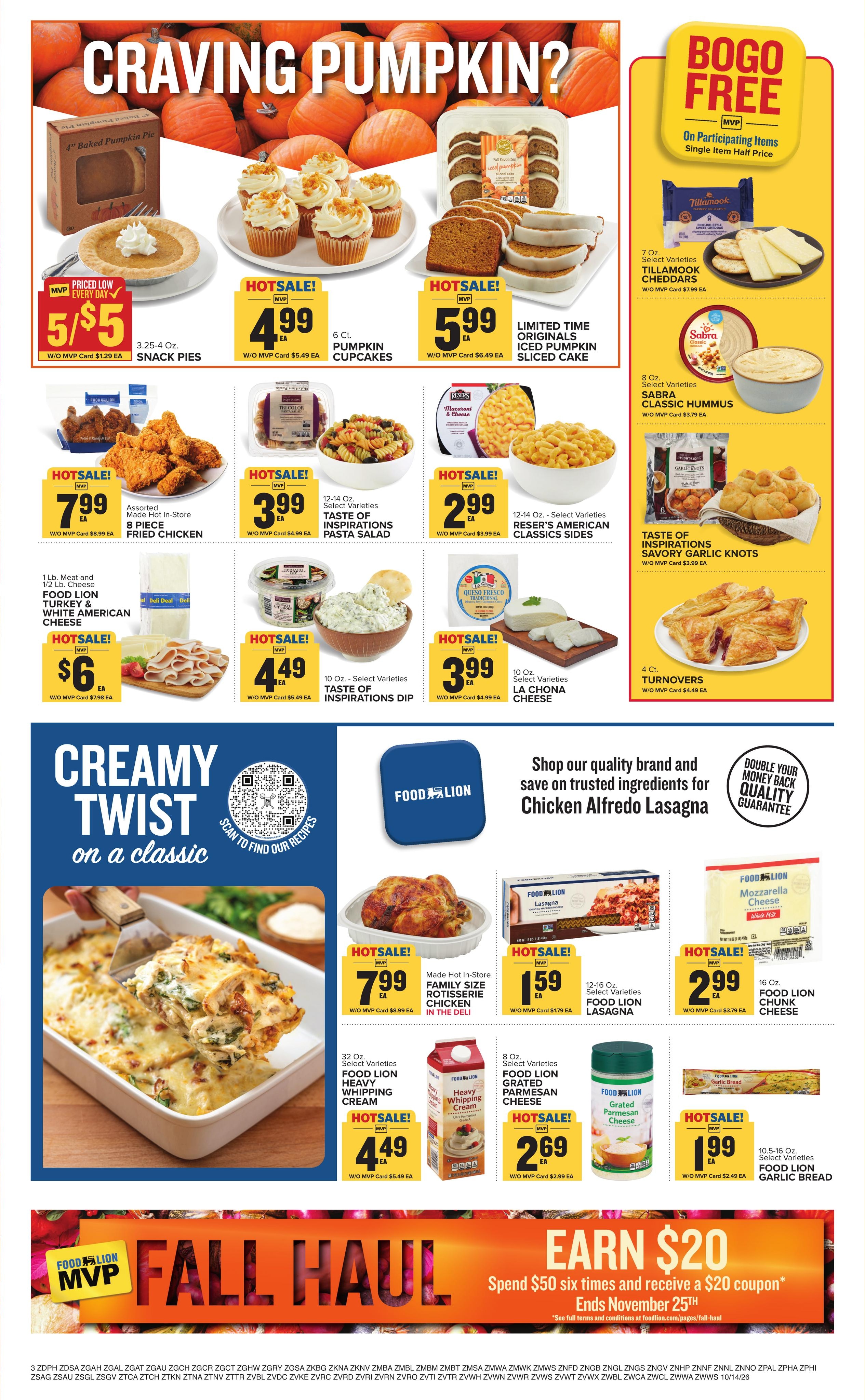 Food Lion (Clarksville Area, TN) Weekly Ad October 14 - 20, 2026