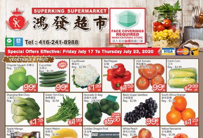 Superking Supermarket (North York) Flyer July 17 to 23