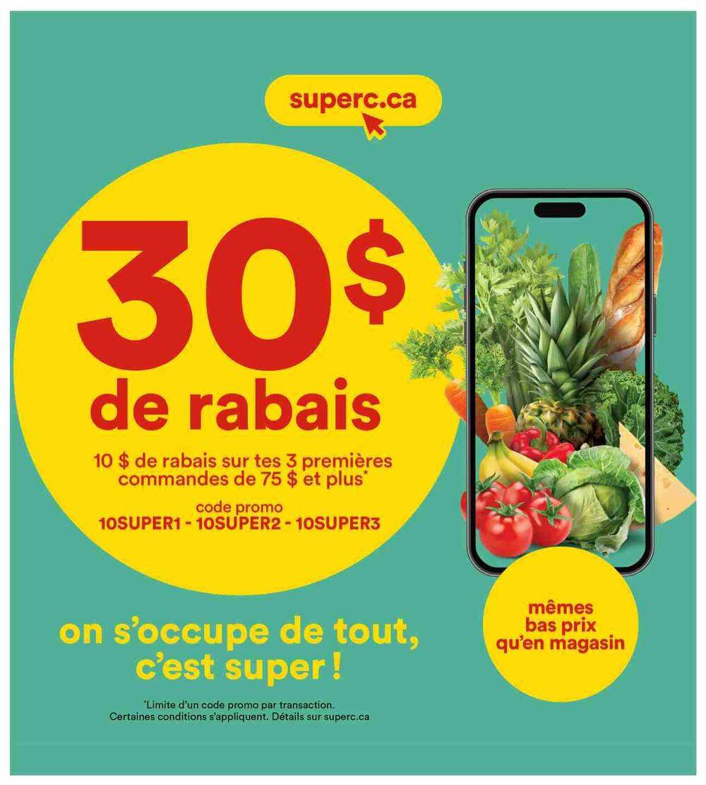Super C Flyer October 8 to 14