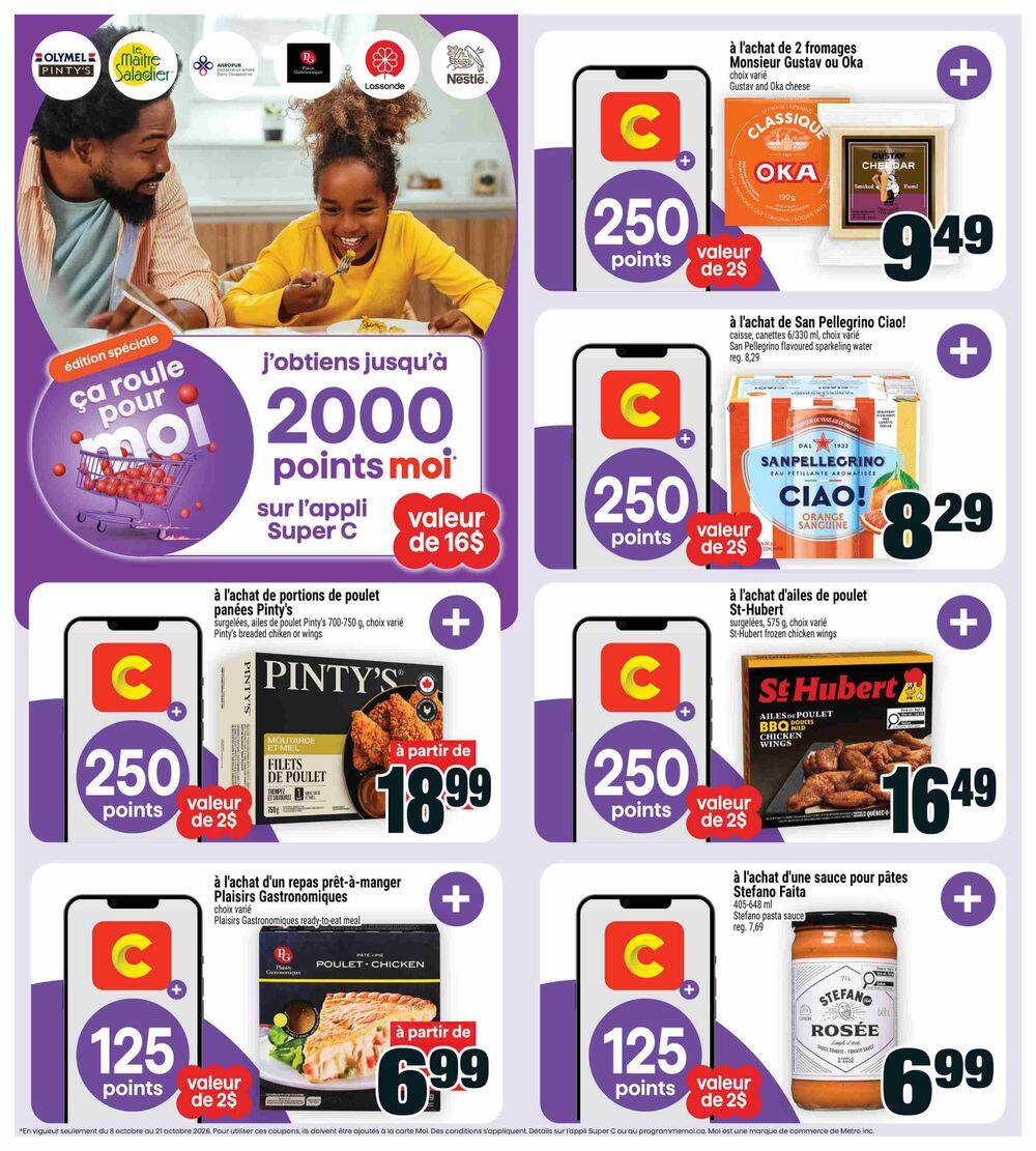 Super C Flyer October 8 to 14