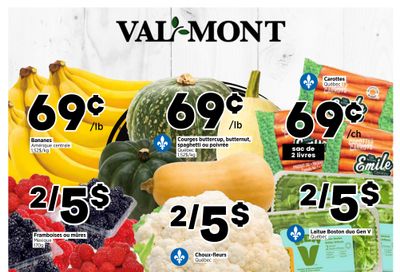 Val-Mont Flyer October 15 to 21