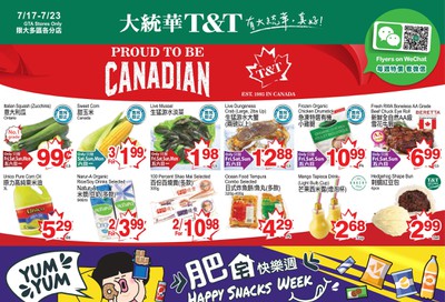 T&T Supermarket (GTA) Flyer July 17 to 23