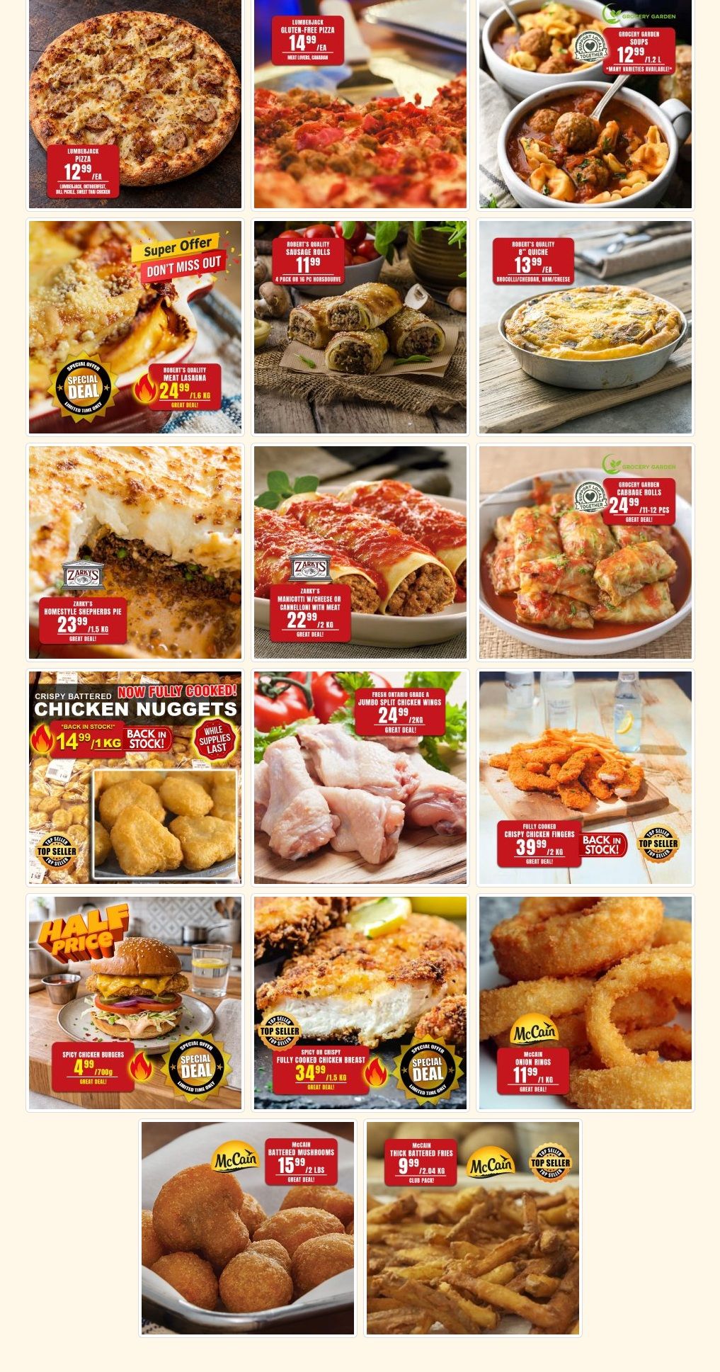 Robert's Quality Fresh Meats Flyer October 12 to 19