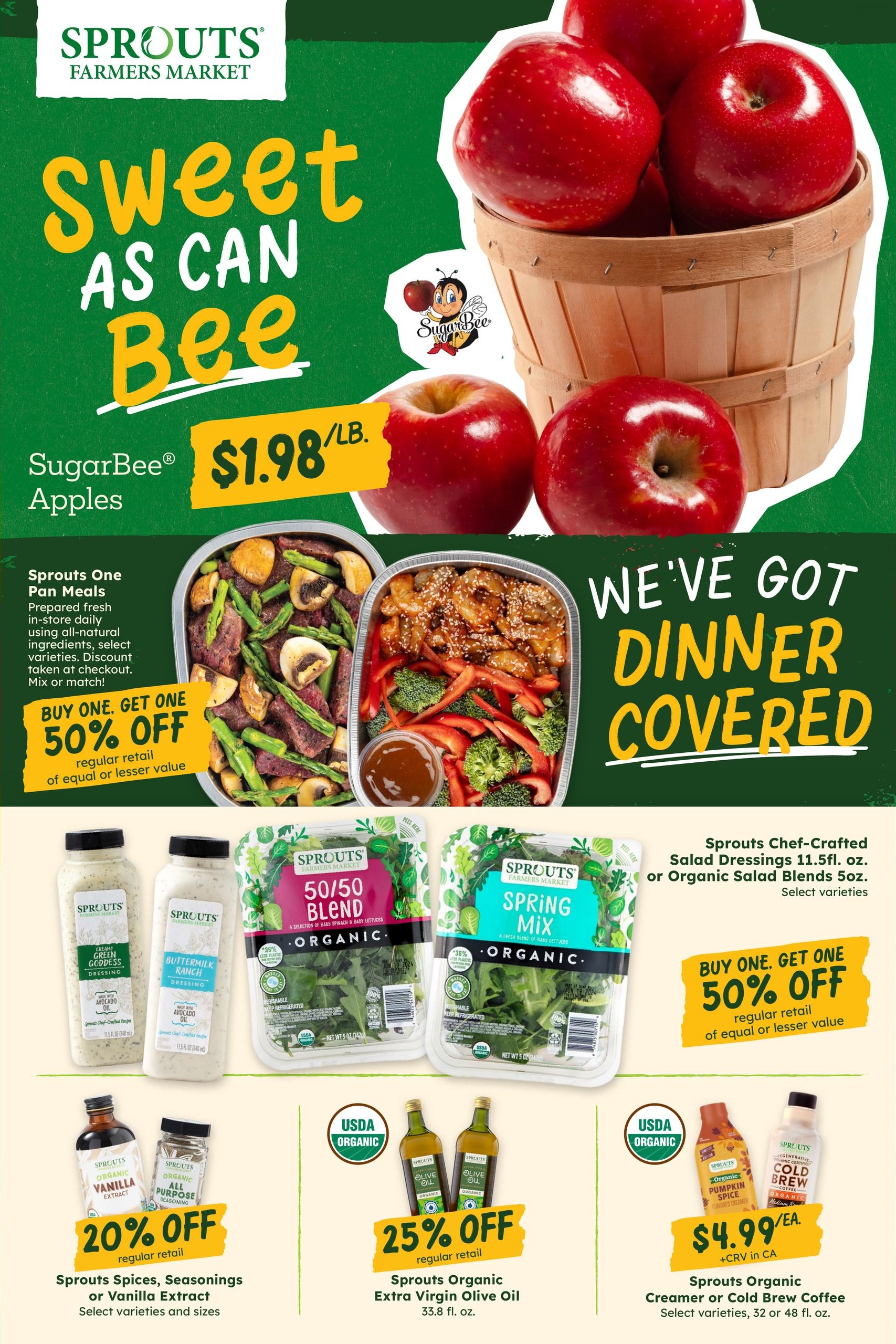 Sprouts Farmers Market (Knoxville Area, TN) Weekly Ad October 14 - 20, 2026