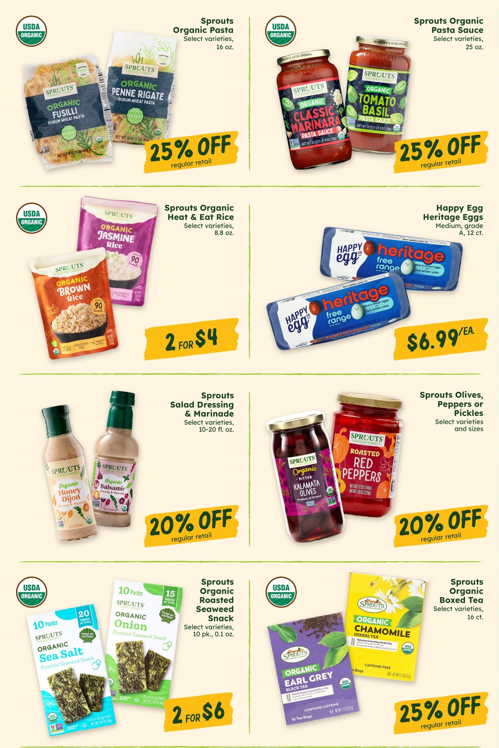 Sprouts Farmers Market (Knoxville Area, TN) Weekly Ad October 14 - 20, 2026