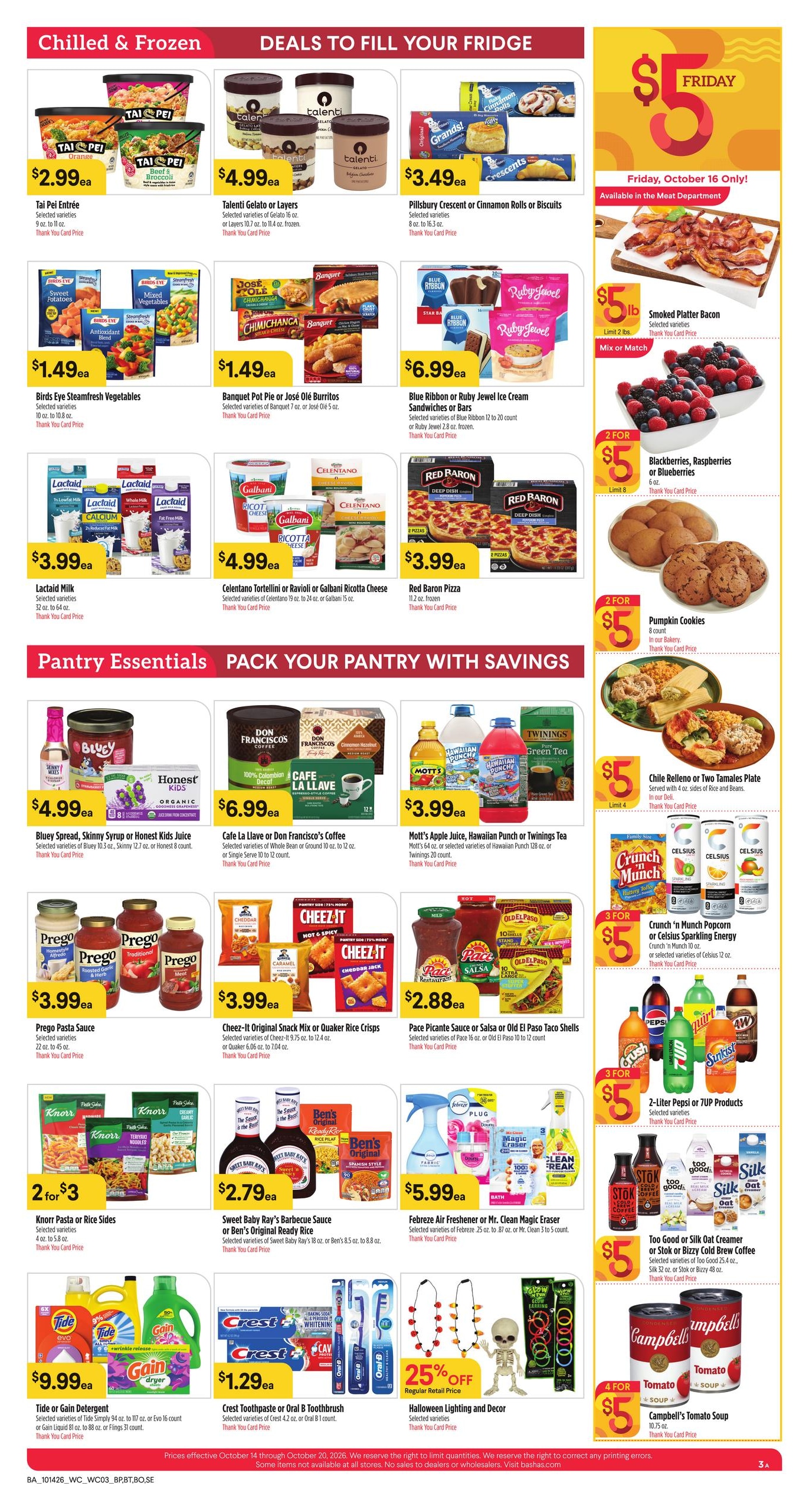 Bashas' (Apache Junction Area, AZ) Weekly Ad October 14 - 20, 2026