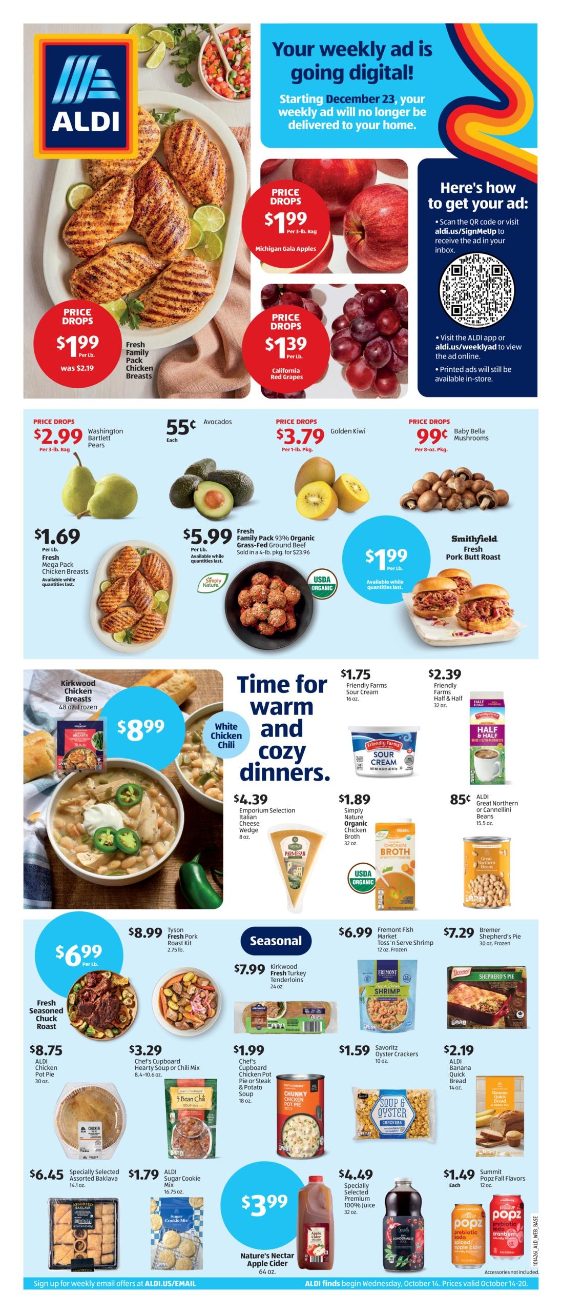 ALDI (Adrian Area, MI) Weekly Ad October 14 - 20, 2026