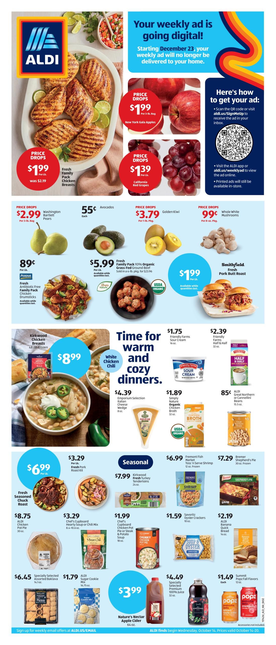 ALDI Weekly Ad October 14 - 20, 2026