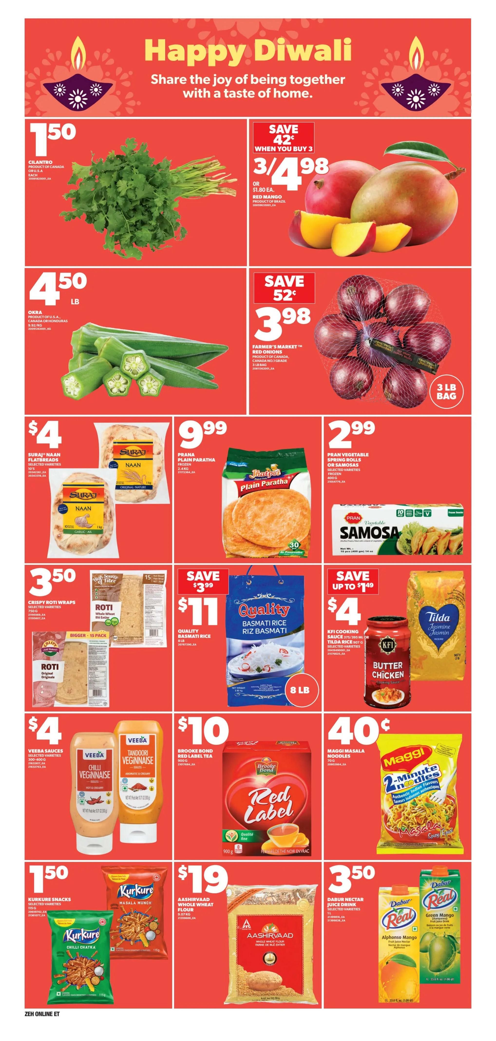 Zehrs Flyer October 15 to 21