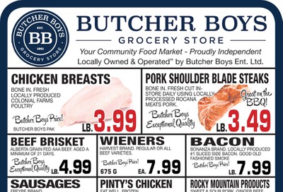 Butcher Boys Grocery Store Flyer July 17 to 23