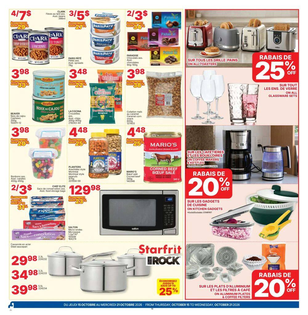 Rossy Flyer October 15 to 21