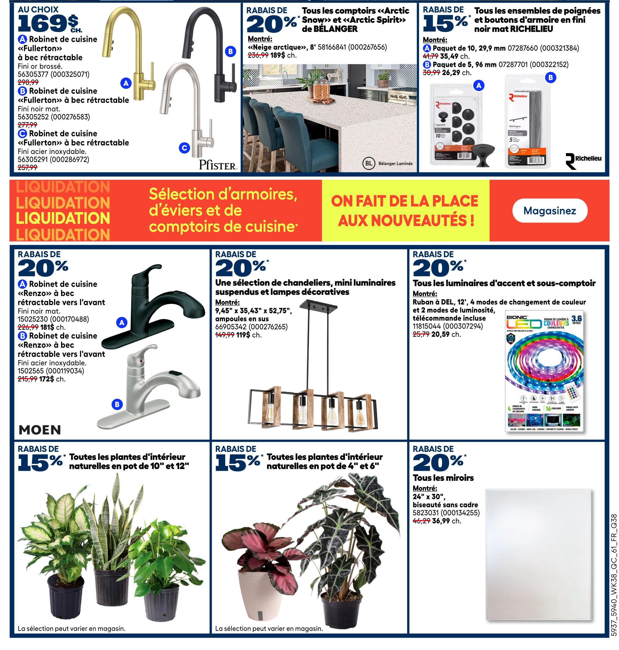Rona & Rona+ (QC) Flyer October 15 to 21