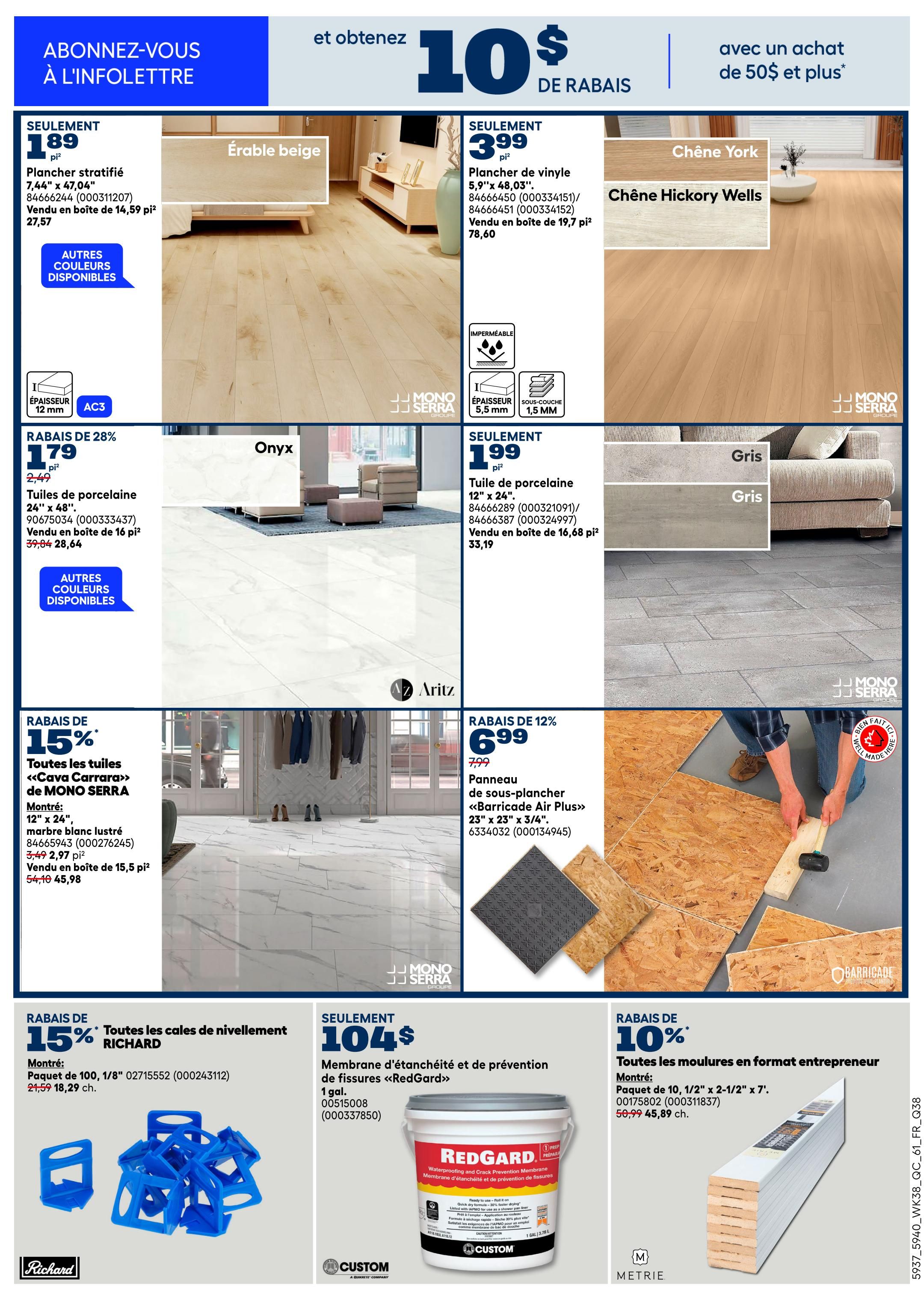 Rona & Rona+ (QC) Flyer October 15 to 21