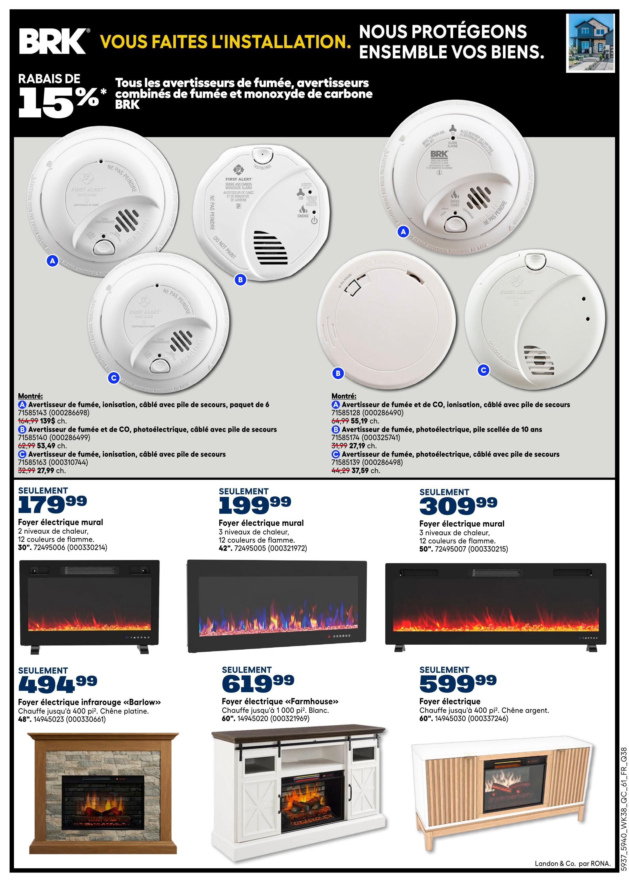 Rona & Rona+ (QC) Flyer October 15 to 21